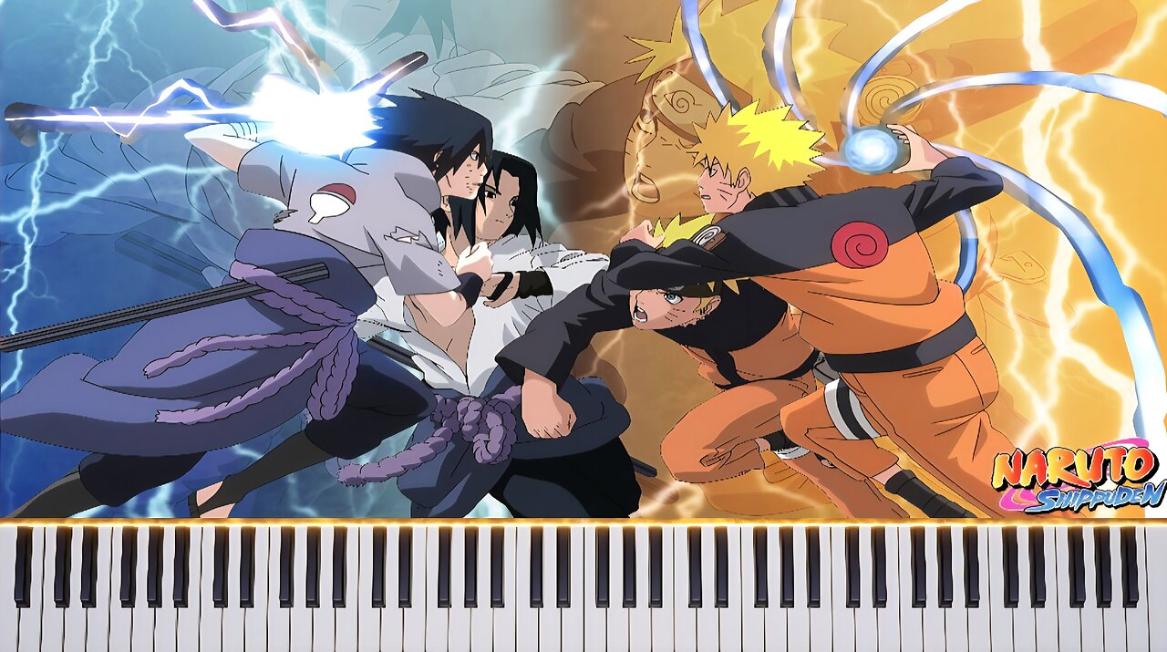 Naruto 🐱 Rising Fighting Spirit 🎹MIDI🎹