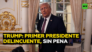 Trump se convierte en el primer presidente delincuente, pero queda sin pena