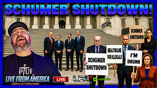 SCHUMER SHUTDOWN! | LIVE FROM AMERICA 10.1.25 11AM