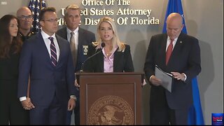 Pam Bondi delivers remarks on DOJ’s efforts to combat political violence
