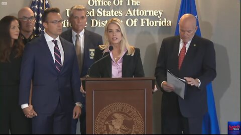 Pam Bondi delivers remarks on DOJ’s efforts to combat political violence