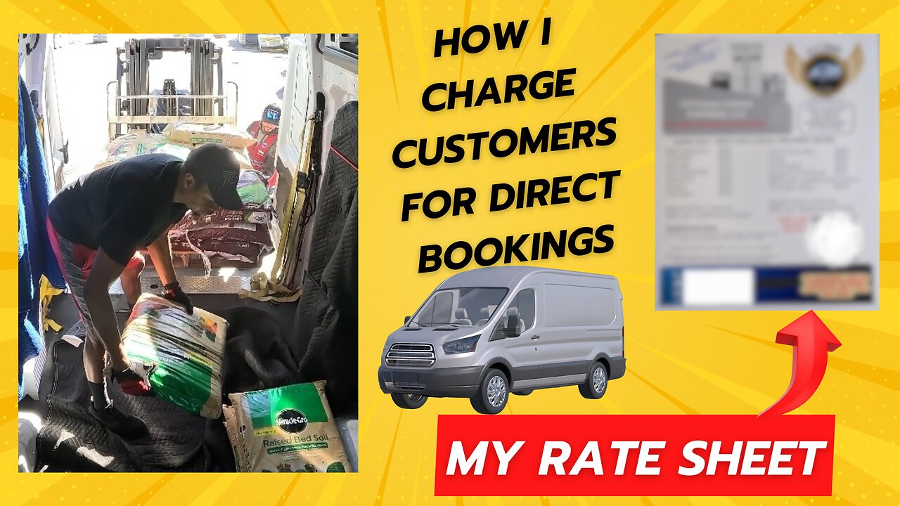 Full breakdown of how I charge customers for direct bookings