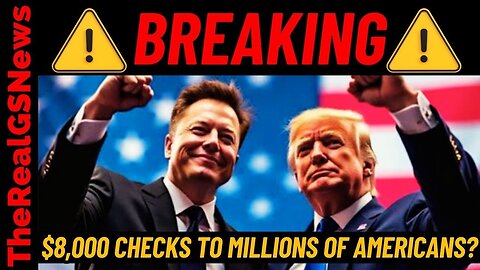 **BREAKING** Trump's Stimulus Plan | Up To $8,000 Stimulus Refund Checks To Americans