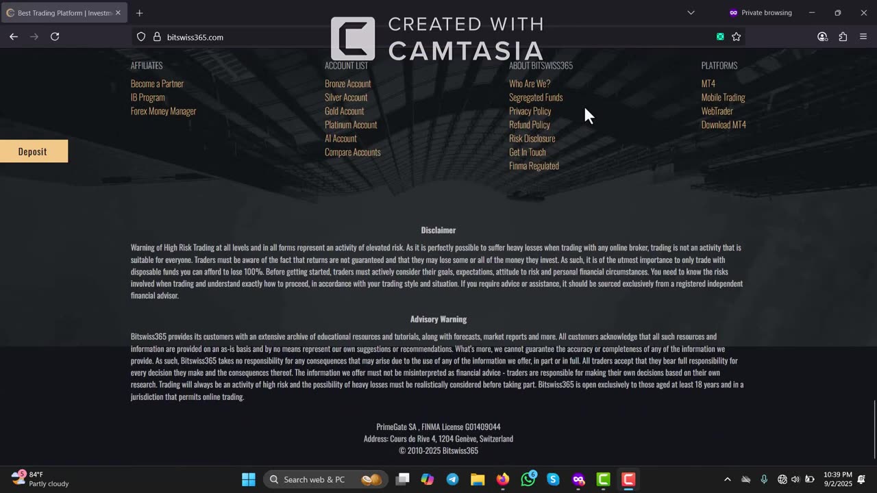 Recensione Bitswiss365 – Tutte le informazioni da conoscere prima di iniziare a fare trading