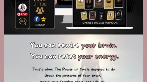 🧠Your brain is powerful ⁣💪🏻⁣ 👉 If your brain is wired in fear, you’ll keep replaying same patterns