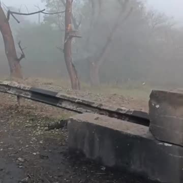 Another video of a bridge destroyed