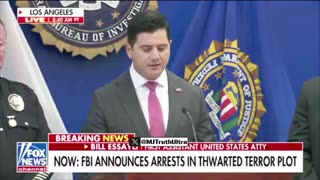 The FBI announced they Thwarted a Planned New Year's Eve Terror Attack in Los Angeles