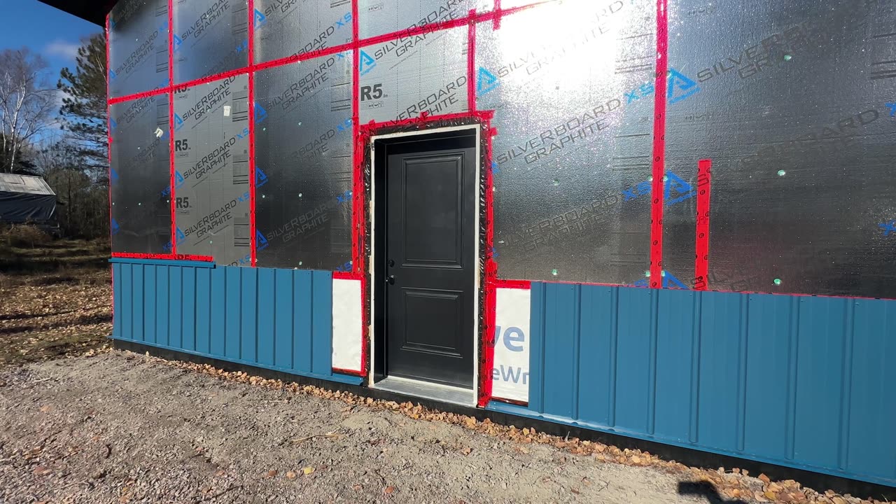 Building the Shop - Part 91 - Installing the South Side Man Door