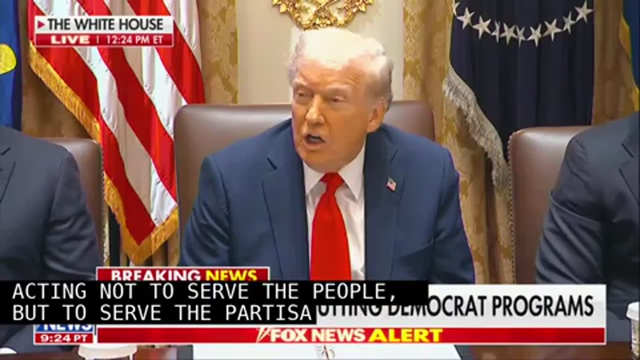 Trump Promises to Make ‘Permanent’ Cuts to ‘Democrat Programs’ During Shutdown