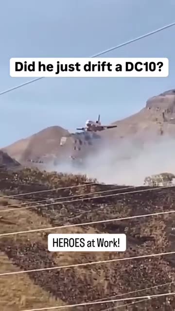 How to Drift a DC-10: The Art of Precision Turns at High Speed! ✈️🚀