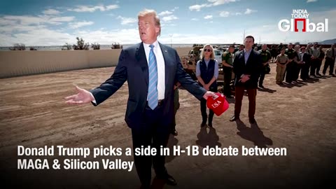 Donald Trump Faces Civil War Over H-1B visas & foreign workers | India Today Global