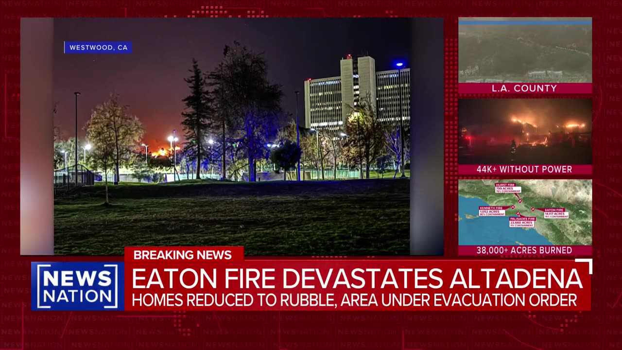 'A wasteland': Eaton Fire burns homes to rubble | NewsNation Prime