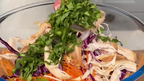 Chinese Chicken Shredded Salad