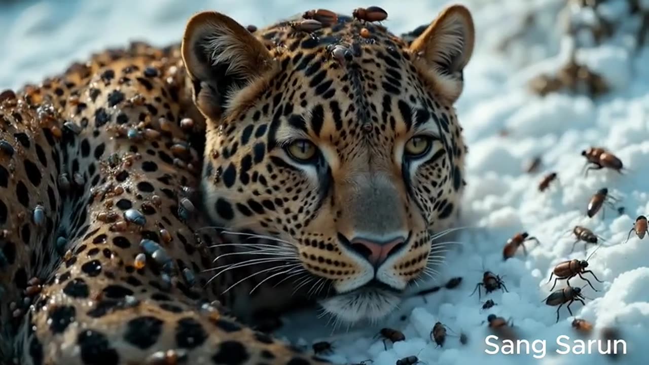 . Witness the team's compassion and determination as they give the leopard a second