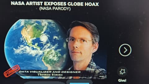 Globe Artist telling the truth