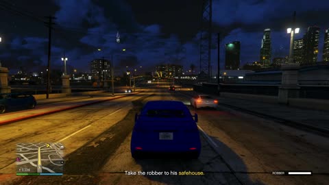GTA 5, new side mission, helping robber