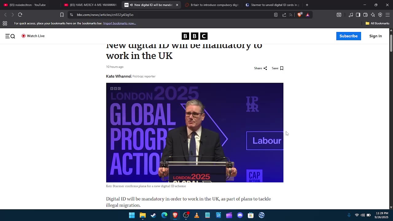 DIGITAL ID WILL NOW BE MANDATORY TO WORK IN THE UK #motb #endtimes #lastdays #israelites #prophecy