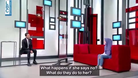 A 13 year old girl forced to marry Mohammed, 29, cries in pain: "We can't refuse.