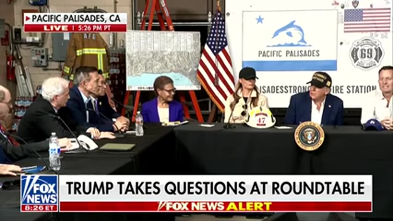 President Donald Trump_ We have a 'great love' for the people in California