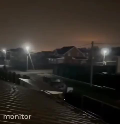 Here a Ukrainian drone just hits a random house in a suburb
