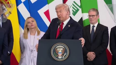 NOW - Trump: "There will never be a World War III."