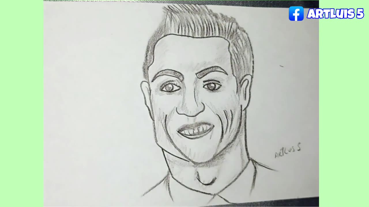 How To Draw Cristiano Ronaldo