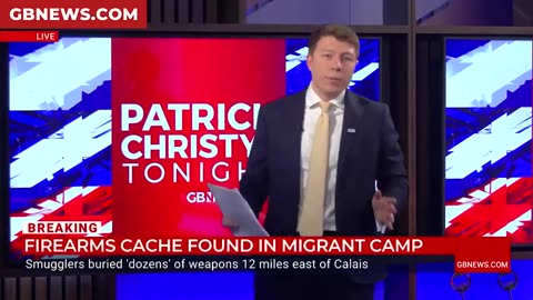 Guns and weapons of War discovered in Migrant camp in Calais - GB News