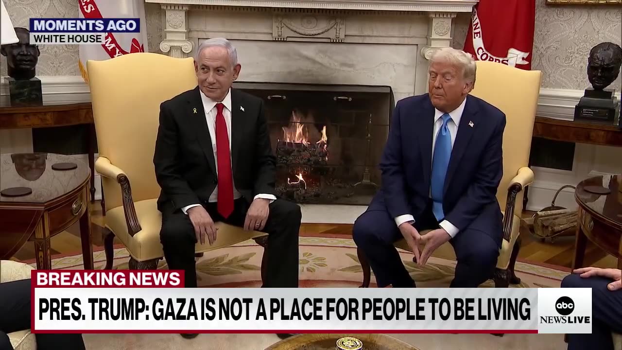 Trump continues to push idea that Gazans should leave Gaza