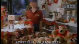 December 12, 1987 - Cuddly Reindeer Toys at Burger King