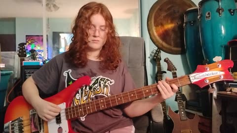 I Wanna Stay Home (inst)/Jellyfish bass & vocals by Cara