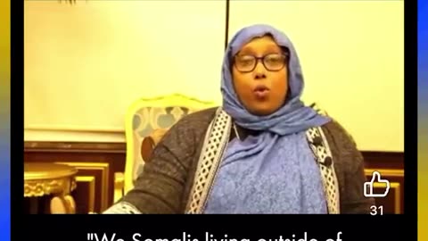 "SOMALIA FIRST" says Somali Musim Maine State Rep