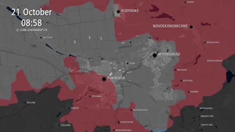 Battle Of Pokvorsk Map • 2 October To 18 November