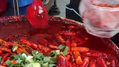 Busan’s #1 Red Tteokbokki Update! Endless Lines & Absolute Chaos | Korean Street Food