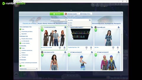Sims 4 reto florear sim