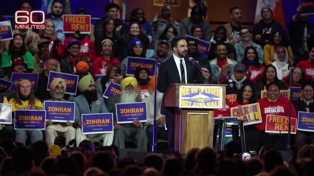 CBS: “Some people have compared [Zohran Mamdani] to a left-wing version of you.”