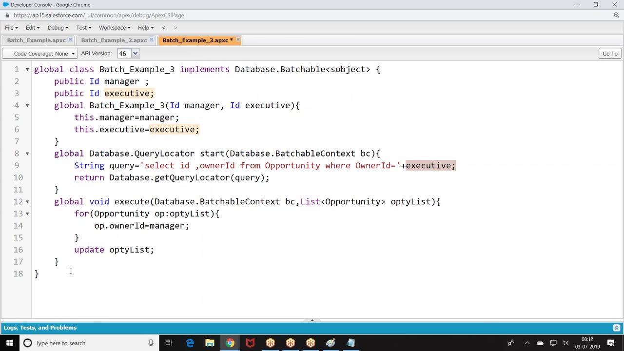 Salesforce Apex Videos-47.Batch Apex