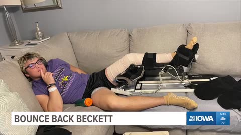 How Waukee QB Beckett Bakker persevered through injury