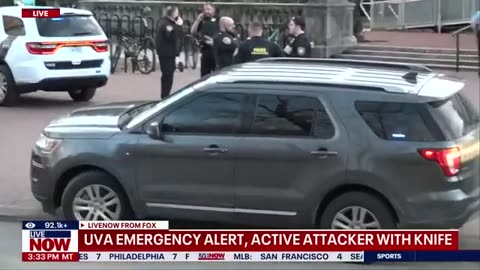 UVA emergency: Active attacker with knife on campus, news , live news