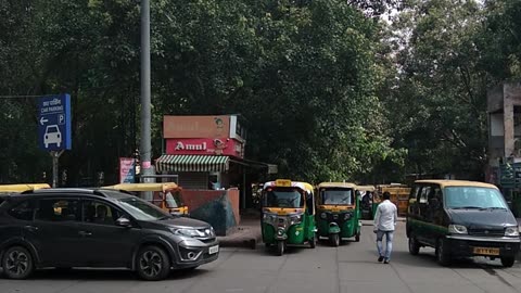 Hazrat Nizamuddin Railway Station in New Delhi, India