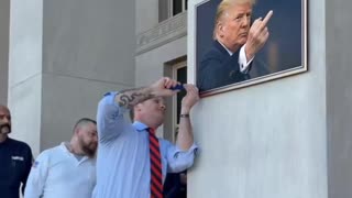 Update to the sign on the Pentagon: