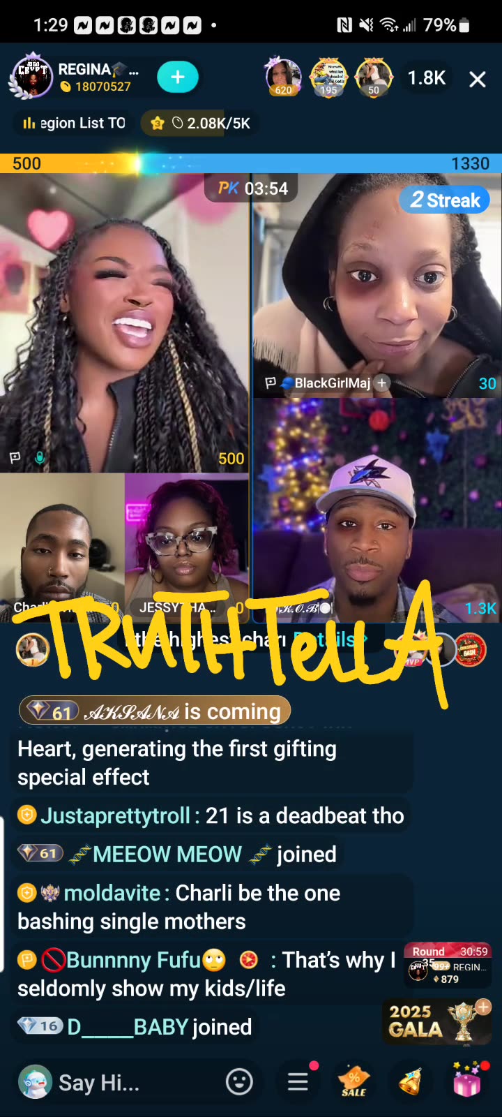 LIYAH THE DOLL TEAM PK WITH 21BADBITCH, CHARLI, DROSKI & MORE