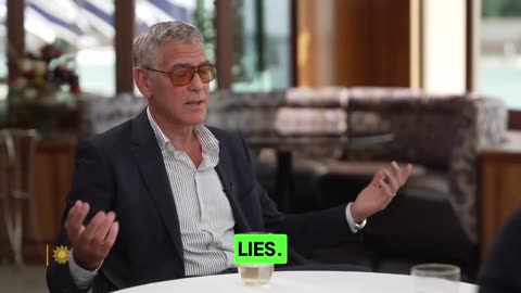 George Clooney Holds Back Visible Frustration When Asked a Question About Hunter Biden