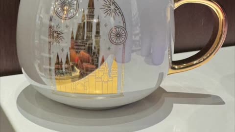 Walt Disney World Castle Ceramic Mug #shorts