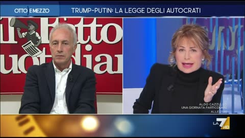 Pace in Ucraina,Travaglio in tv:L'Europa fuori dai negoziati?hanno predicato la guerra infinita fino alla vittoria.L'Europa e la NATO hanno predicato la guerra fino alla vittoria contro la Russia.Organizzavano dei vertici di pace senza la Russia