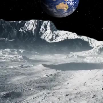 View of Earth from the Moon