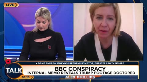 🚨 Reform UK's Dame Andrea Jenkyns calls for the licence fee to be scrapped and the BBC "defunded".