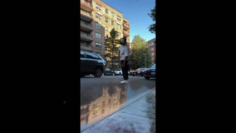 Humor but real - How to hold a parking spot - will work 100% of the time. Right? 