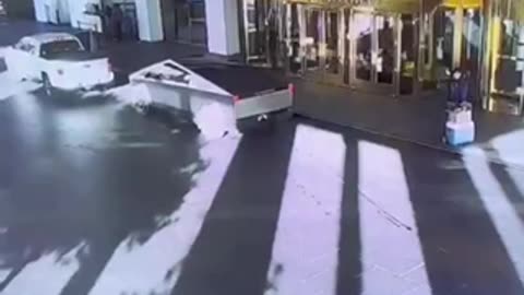 Famous cyber truck blows up in front of trump hotel...