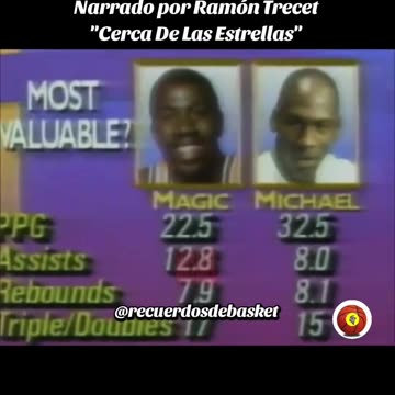 Magic Johnson MVP 1989! Narrado por Ramón Trecet