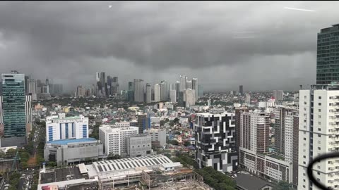 ✨🌩️ Watch a City Get Covered by a Mighty Thunderstorm! | FeedMyCuriosity